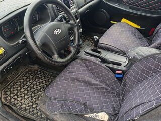 2002 Hyundai Sonata IV (EF) Рестайлинг, серый, 260000 рублей, вид 4
