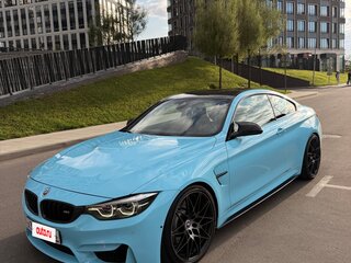2019 BMW M4 Competition Package F82/F83 Рестайлинг, голубой, 6300000 рублей, вид 1