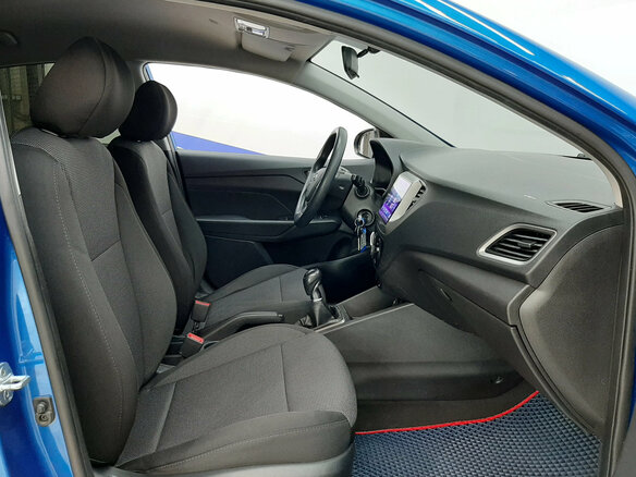 2018 Hyundai Solaris II, синий - вид 10