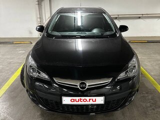 2012 Opel Astra GTC J Рестайлинг, чёрный, 625000 рублей, вид 2