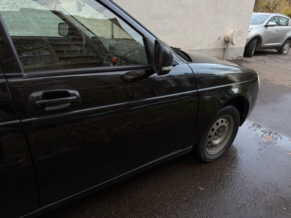 2009 Lada (ВАЗ) Priora I, чёрный, 275000 рублей - вид 7