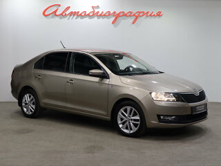 2019 Skoda Rapid I Рестайлинг, бежевый, 1500000 рублей, вид 3