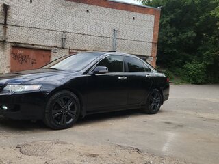 2007 Honda Accord VII Рестайлинг, чёрный, 890000 рублей, вид 2