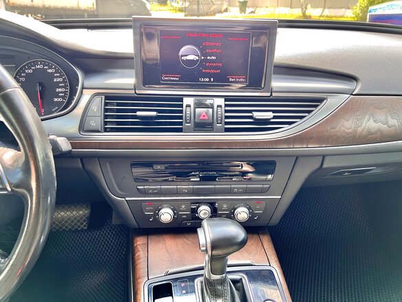 2013 Audi A6 IV (C7), серый, 1430000 рублей - вид 26
