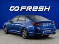 2017 Hyundai Sonata VII (LF) Рестайлинг, голубой - вид 1