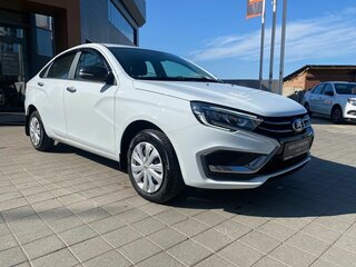 2024 Lada (ВАЗ) Vesta I Рестайлинг (NG), белый, 1230000 рублей, вид 3