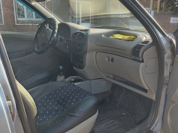 2006 Lada (ВАЗ) Kalina I, синий, 270000 рублей - вид 5
