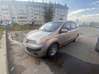 2007 Nissan Note I, серебристый, 300000 рублей, вид 1
