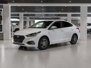 2019 Hyundai Solaris II, белый, 1495000 рублей, вид 1