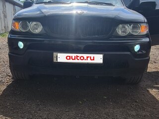 2004 BMW X5 3.0i I (E53) Рестайлинг, чёрный, 950000 рублей, вид 1