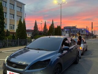 2008 Ford Focus II Рестайлинг, синий, 850000 рублей, вид 2