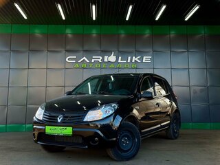 2011 Renault Sandero I, чёрный, 499000 рублей, вид 2