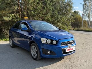 2012 Chevrolet Aveo II, синий, 390000 рублей, вид 1