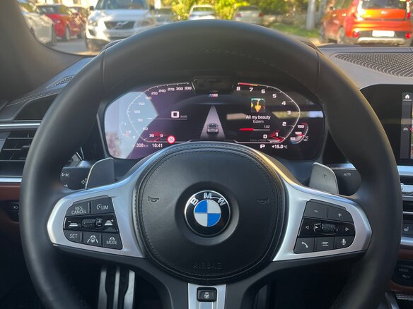 2019 BMW 3 серии 330d xDrive VII (G2x), синий, 4900000 рублей - вид 9