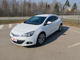 2012 Opel Astra GTC J Рестайлинг, белый, 880000 рублей, вид 4