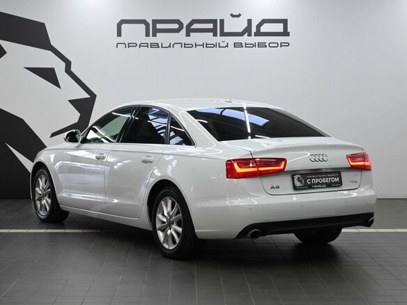 2013 Audi A6 IV (C7), белый - вид 5