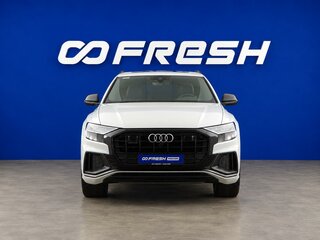 2019 Audi Q8 45 TDI I (4M), белый, 5899044 рублей, вид 3