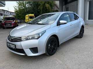 2014 Toyota Corolla XI (E160, E170, E180), серебристый, 1340000 рублей, вид 3