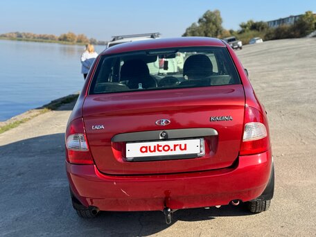 2007 Lada (ВАЗ) Kalina I, красный, 170000 рублей, вид 5