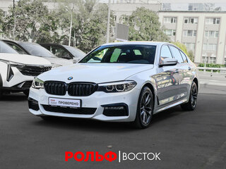 2018 BMW 5 серии 520d xDrive VII (G30/G31/G38), белый, 3180000 рублей, вид 1