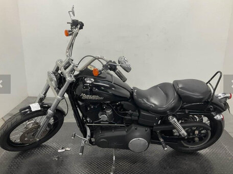 2011 Harley-Davidson Dyna Super Glide, чёрный, 499000 рублей, вид 2