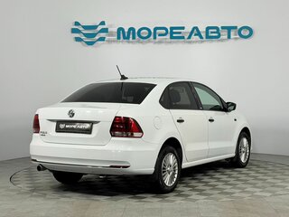 2018 Volkswagen Polo V Рестайлинг, белый, 1150000 рублей, вид 5