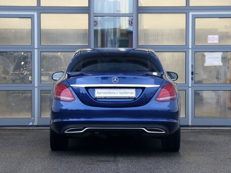2016 Mercedes-Benz C-Класс 180 IV (W205), синий, 1990000 рублей, вид 5