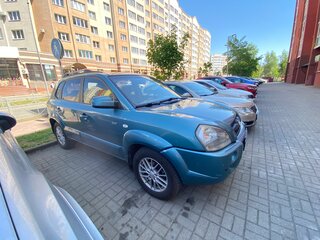 2006 Hyundai Tucson I, синий, 690000 рублей, вид 2