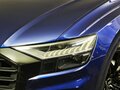 2019 Audi Q8 45 TDI I (4M), синий, 5509000 рублей - вид 9