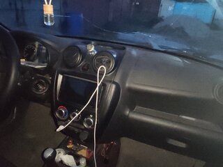 2014 Lada (ВАЗ) Granta I, серебристый, 252000 рублей, вид 4