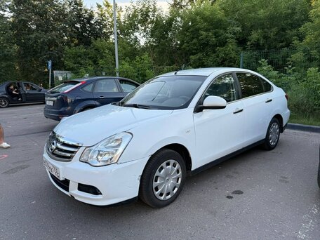 2015 Nissan Almera III (G15), белый, 570000 рублей, вид 2