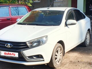 2016 Lada (ВАЗ) Vesta I, белый, 760000 рублей, вид 1