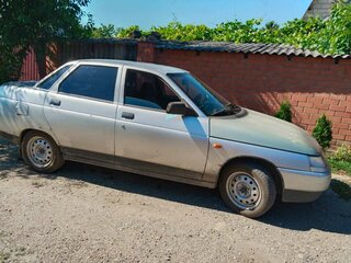 2002 Lada (ВАЗ) 2110, серебристый, 90000 рублей, вид 2