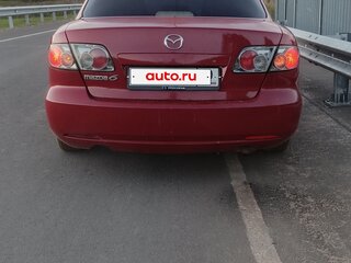 2006 Mazda 6 I (GG) Рестайлинг, красный, 250000 рублей, вид 3
