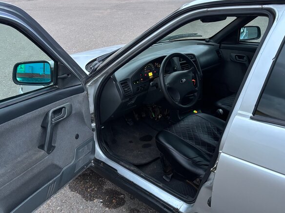 2006 Lada (ВАЗ) 2112, серебристый, 120000 рублей - вид 8