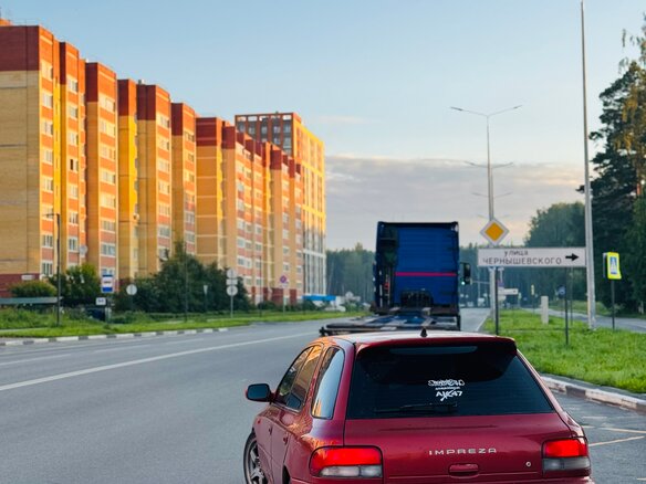 2000 Subaru Impreza I, красный, 340000 рублей - вид 29
