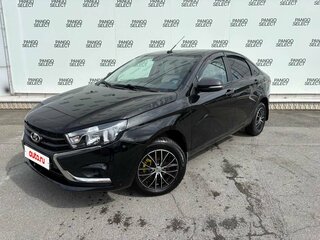 2021 Lada (ВАЗ) Vesta I, чёрный, 990000 рублей, вид 1