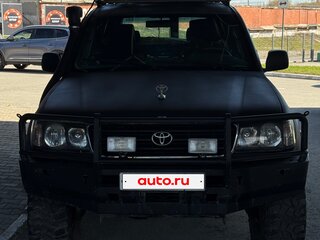 2004 Toyota Land Cruiser 105 100 Series Рестайлинг 1, чёрный, 2490000 рублей, вид 3