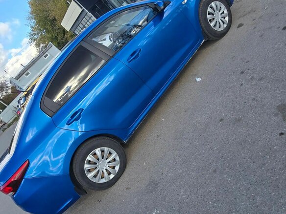 2017 Kia Rio IV, синий, 955000 рублей - вид 1