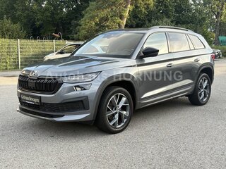 2022 Skoda Kodiaq I Рестайлинг, синий, 3650004 рублей, вид 1