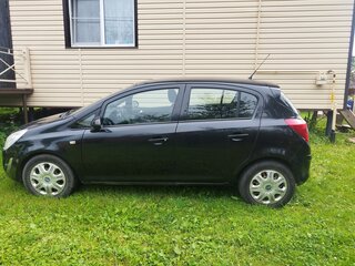 2012 Opel Corsa D Рестайлинг II, чёрный, 670000 рублей, вид 3