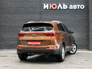 2016 Kia Sportage IV, коричневый, 1650000 рублей, вид 4