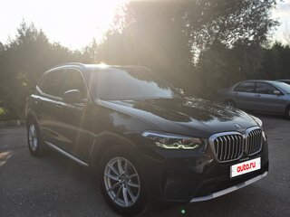 2021 BMW X3 20d xDrive III (G01) Рестайлинг, чёрный, 4300000 рублей, вид 3