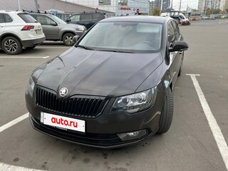 2014 Skoda Superb DSG II Рестайлинг, коричневый, 1120000 рублей, вид 1