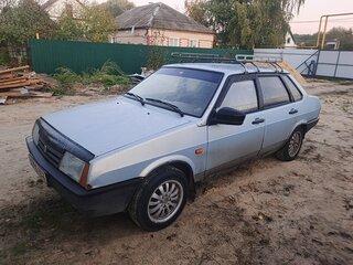 2004 Lada (ВАЗ) 21099, серебристый, 75000 рублей, вид 3