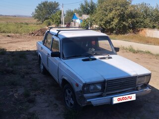1997 Lada (ВАЗ) 2107, белый, 45000 рублей, вид 1