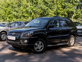 2008 Kia Sportage II Рестайлинг, чёрный, 659001 рублей, вид 1