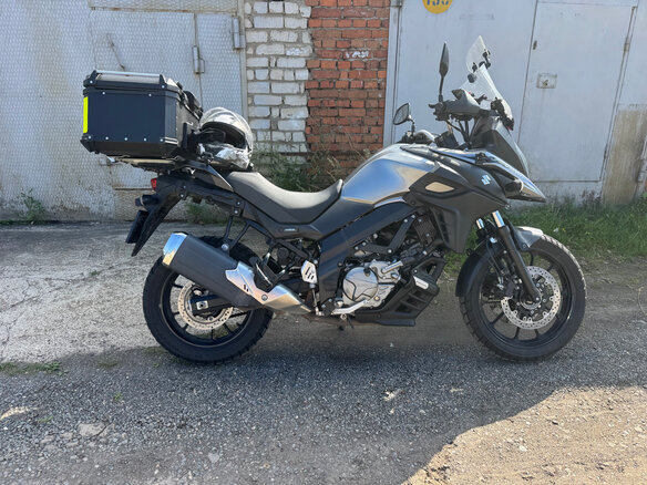 2021 Suzuki V-Strom DL 650, серый, 850000 рублей - вид 7