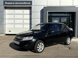 2013 Lada (ВАЗ) Granta I, чёрный, 259000 рублей, вид 1