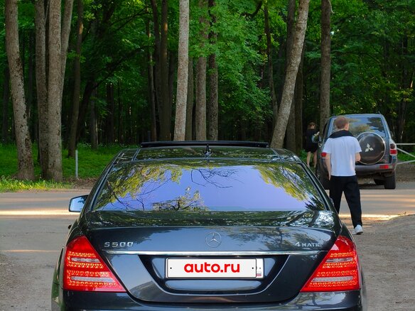 2012 Mercedes-Benz S-Класс 500 V (W221) Рестайлинг, чёрный, 2100000 рублей - вид 3